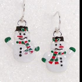 Vánoční náušničky