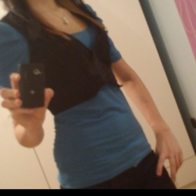 Trička, nakasaný rukáv