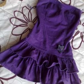 Fialové šaty Tally weijl