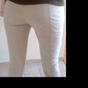 Safari béžové kalhoty Zara