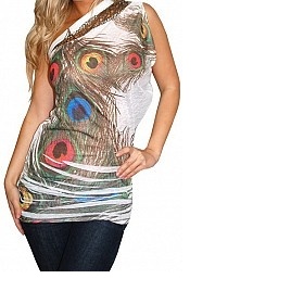 Trička s potiskem zvířete