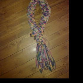 Mnohobarevná šála na zimu Terranova