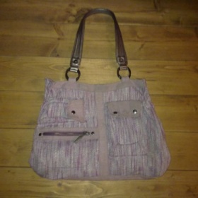 Fialová větší kabelka Dakine