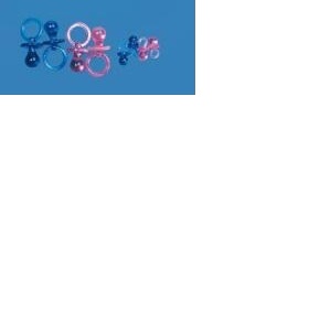 Plastové průhledné dudlíky