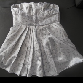 Stříbrný top zn. Cropp