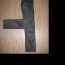 Černé lesklé kalhoty se stříbrnými zipy Oodji - foto č. 3