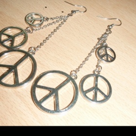Peace náušnice
