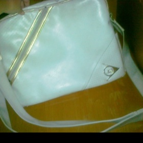 Bílo-zlatá sportovní taška Dunlop