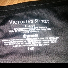 Černá pushup podprsenka Victorias Secret