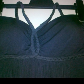 Modrošedé šaty Gate