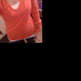 Červený lehký svetřík z Tally Weijl