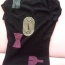 Černé tričko Roxy s barevnými nápisy - foto č. 2