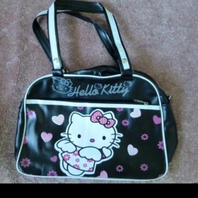 Černá dámská kabelka Hello Kitty - foto č. 1