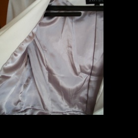 Krémové sáčko Amisu na jeden knoflík