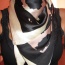 Hnědý hedvábný šátek s leopardím vzorem Asos - foto č. 2
