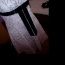 Bílé šaty s kytkami a černou mašlí  no name - foto č. 2