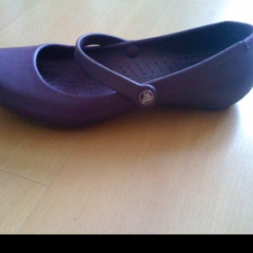Fialové baleríny Crocs - 37