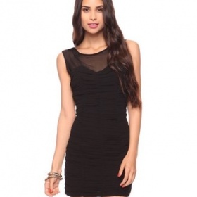 Černé šaty z Forever 21