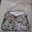 Velká barevná kabelka s květovaným vzorem - foto č. 3
