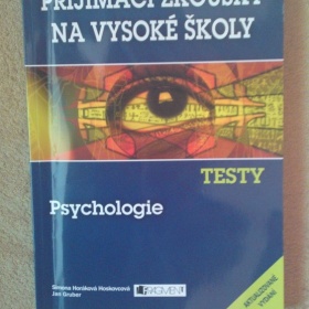 Testy Psychologie - Přijímací zkoušky na VŠ - foto č. 1