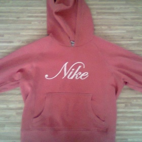 Růžová mikina Nike