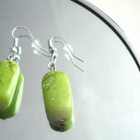 Zelené naušničky