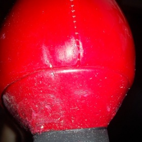 Červené lakované lodičky Graceland