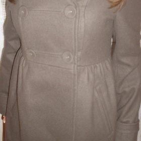 Hnědo - šedý kabátek Gate podzim/zima