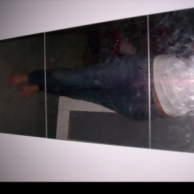 Středně modré džíny Ann Christine, S