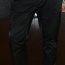 Černé lesklé elegantní Kalhoty slim Redial - foto č. 3