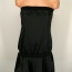 Černý dámský topík bez ramínek - foto č. 3