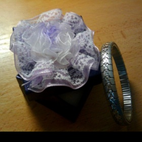 Náramek z chirurgické oceli + dárková krabička