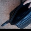Kožená černá kabelka přes rameno - foto č. 3
