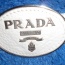 Bílý kožený pásek Prada - foto č. 2