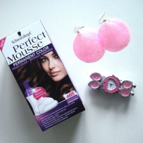 Balíček - barva, hodinky, naušnice