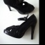 Černé lesklé boty - 36 - foto č. 2