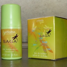 Toaletní voda + deodorant SAGA od Oriflame - foto č. 1
