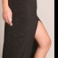 Společenské černé dlouhé šata Orsay - foto č. 2