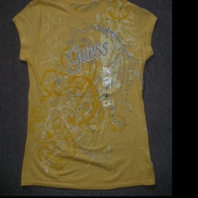 Žluté tričko Guess, vel. L