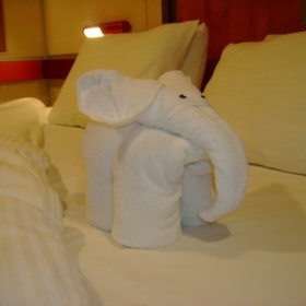 Postup tvarování ručníků