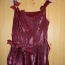 Plesové bordó šaty - foto č. 2
