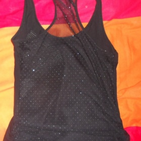 Černé tílko s potiskem obličeje, Tally Weijl