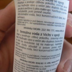 Termální voda z Vichy ve spreji
