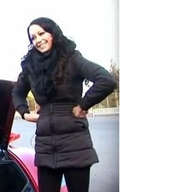 Zimní bunda Agáty Hanychové