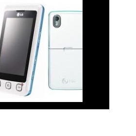 LG KP500 Bílý s modrým - foto č. 1