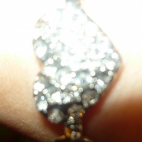 Srdíčkový náramek na ruku - Swaroski - foto č. 1