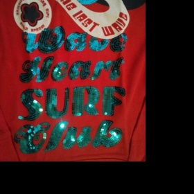 Mikinka Miss Berge červená