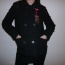 Černý flaušový kabát Playboy - foto č. 3