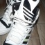 Bílo černé lesklé boty Adidas s flitry 42 - foto č. 2