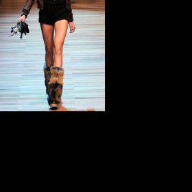 Kozačky s kožešinou